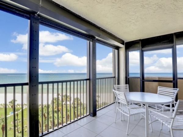 6th floor views Gulf Front of Vanderbilt Beach 3 month rental